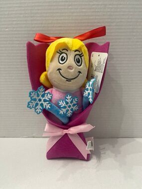 Cindy- Lou Who 10” Plush Bouquet by Ruz New With Tag.